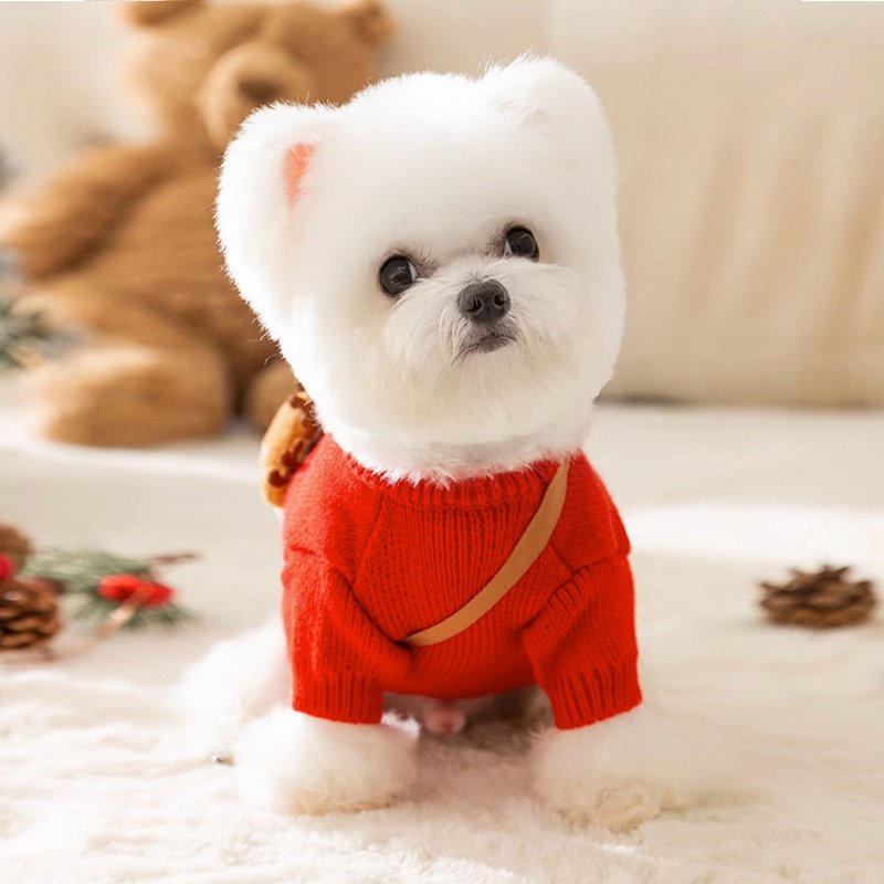 Festive Dog Christmas Sweater