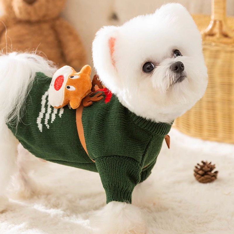Festive Dog Christmas Sweater