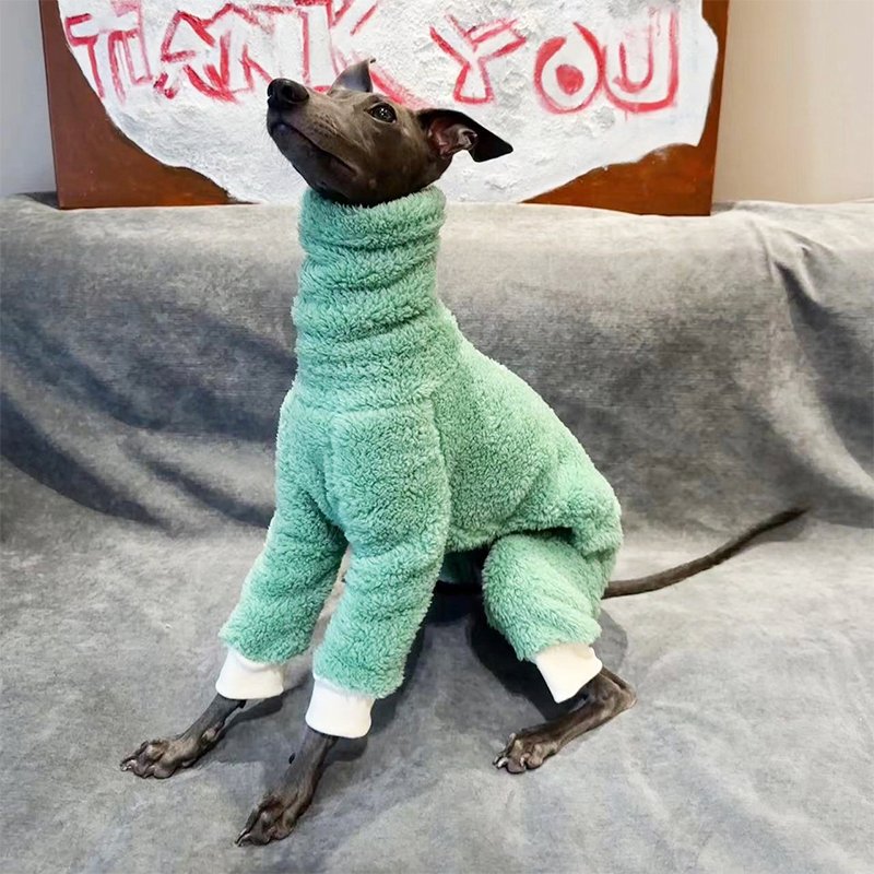 Double Fleece Italian Greyhound Onesie