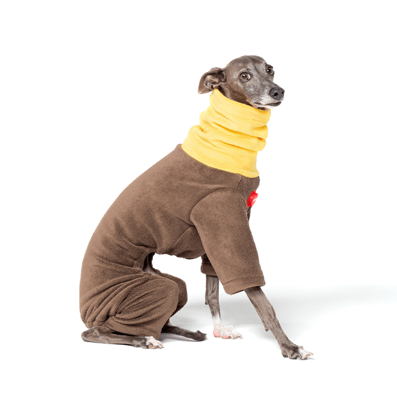 Warm Italian Dog Cotton Onesie