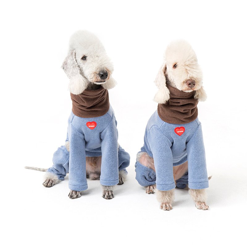 Warm Italian Dog Cotton Onesie