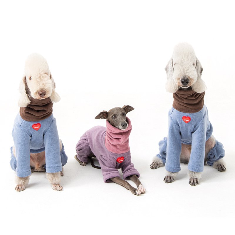 Warm Italian Dog Cotton Onesie
