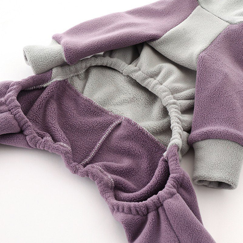 Warm Italian Greyhound Fleece Onesie