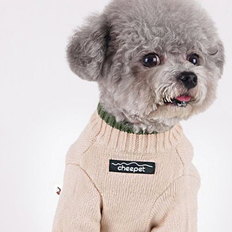 Warm Soft Dog Knitted Sweater