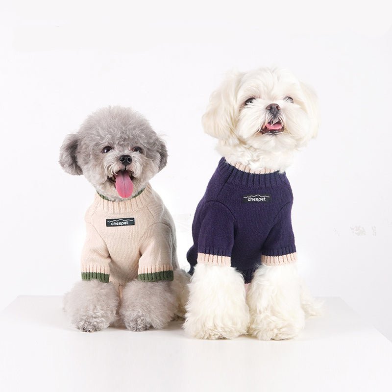 Warm Soft Dog Knitted Sweater