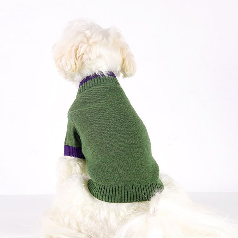 Warm Soft Dog Knitted Sweater