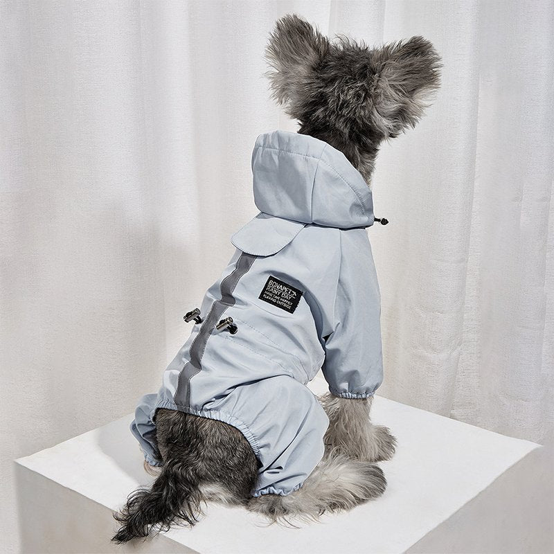 Waterproof Dog Outdoor Jacket Hoodie
