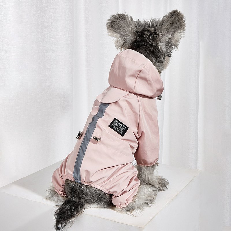 Waterproof Dog Outdoor Jacket Hoodie