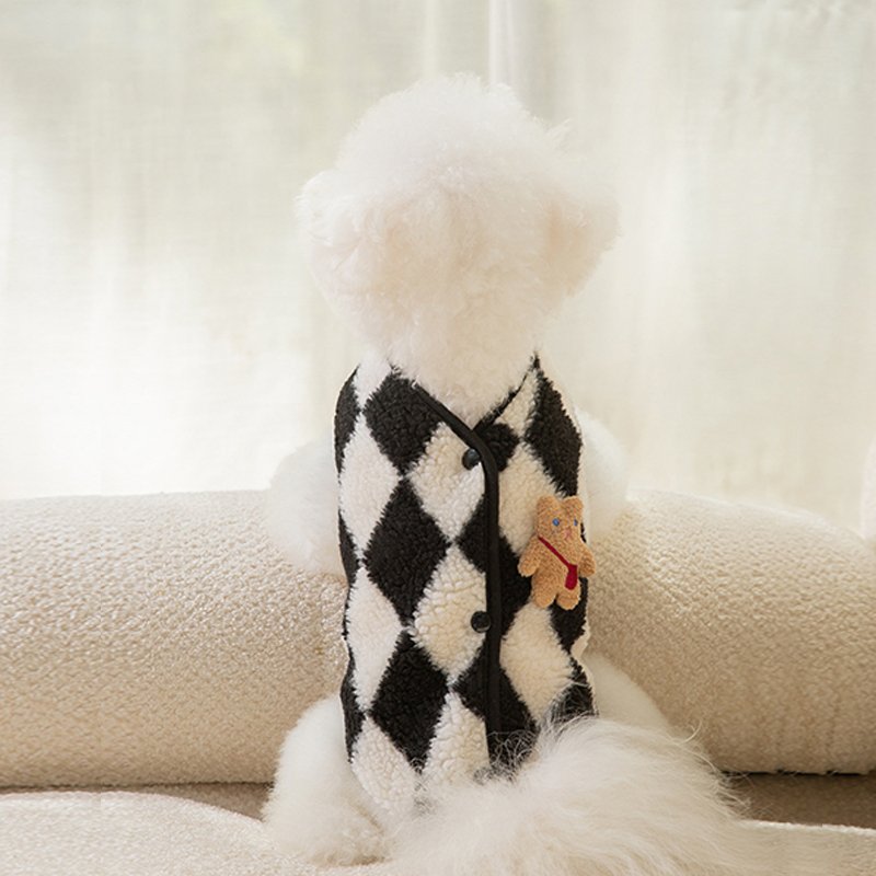 Warm Winter Plush Dog Sweater - Ultra Soft & Cozy