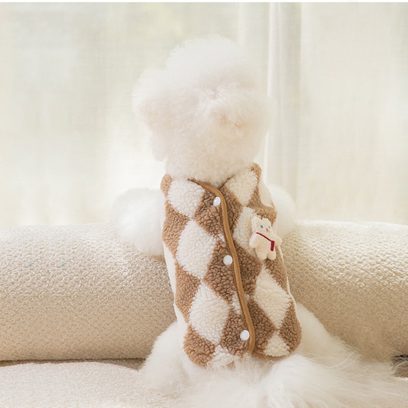 Warm Winter Plush Dog Sweater - Ultra Soft & Cozy
