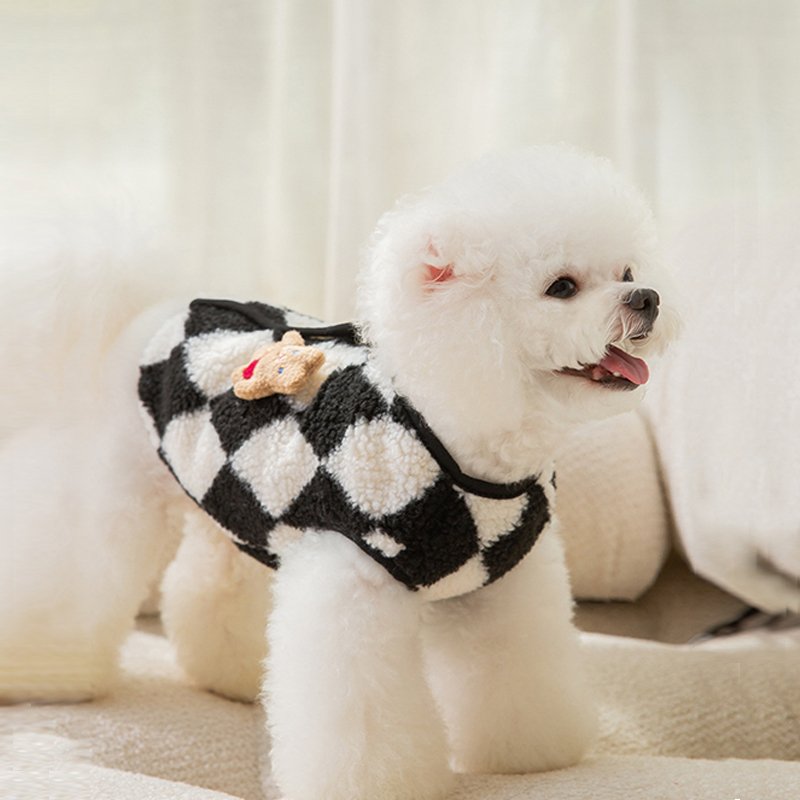 Warm Winter Plush Dog Sweater - Ultra Soft & Cozy