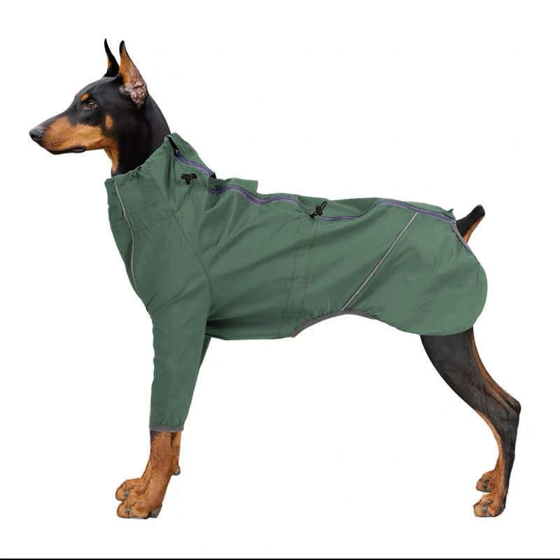 Waterproof Reflective Dog Raincoat