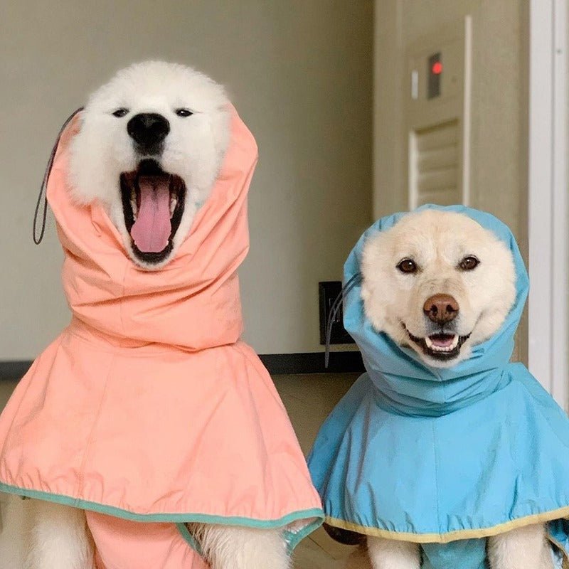 Waterproof Dog Raincoat Outdoor Jacket
