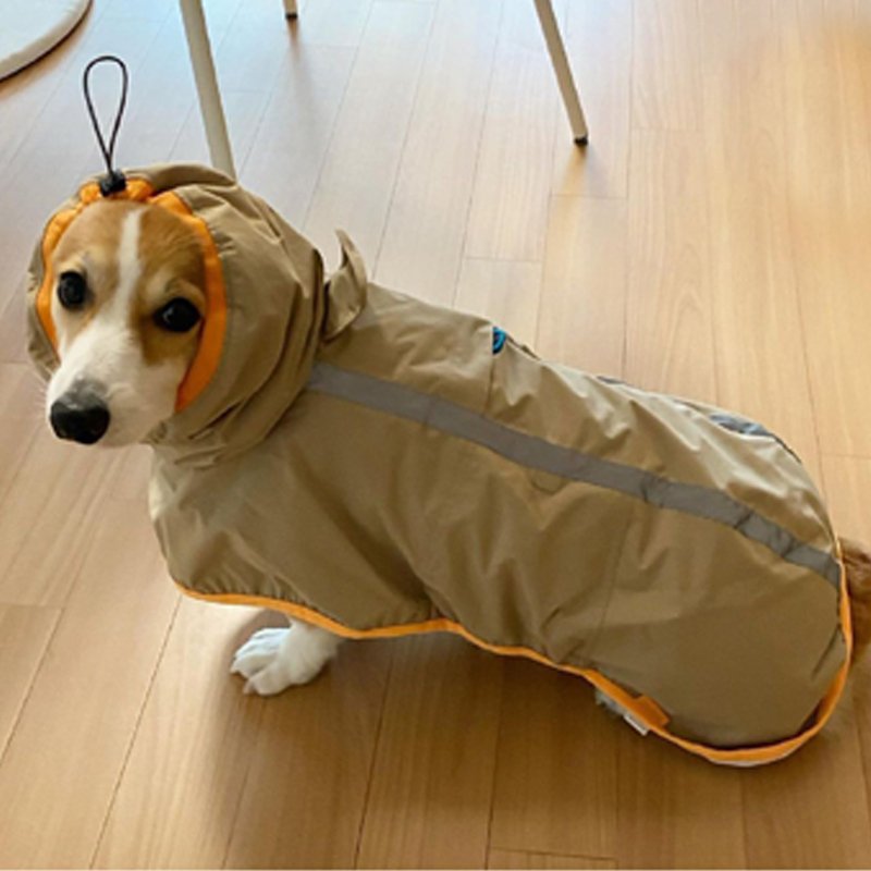 Waterproof Dog Raincoat Outdoor Jacket