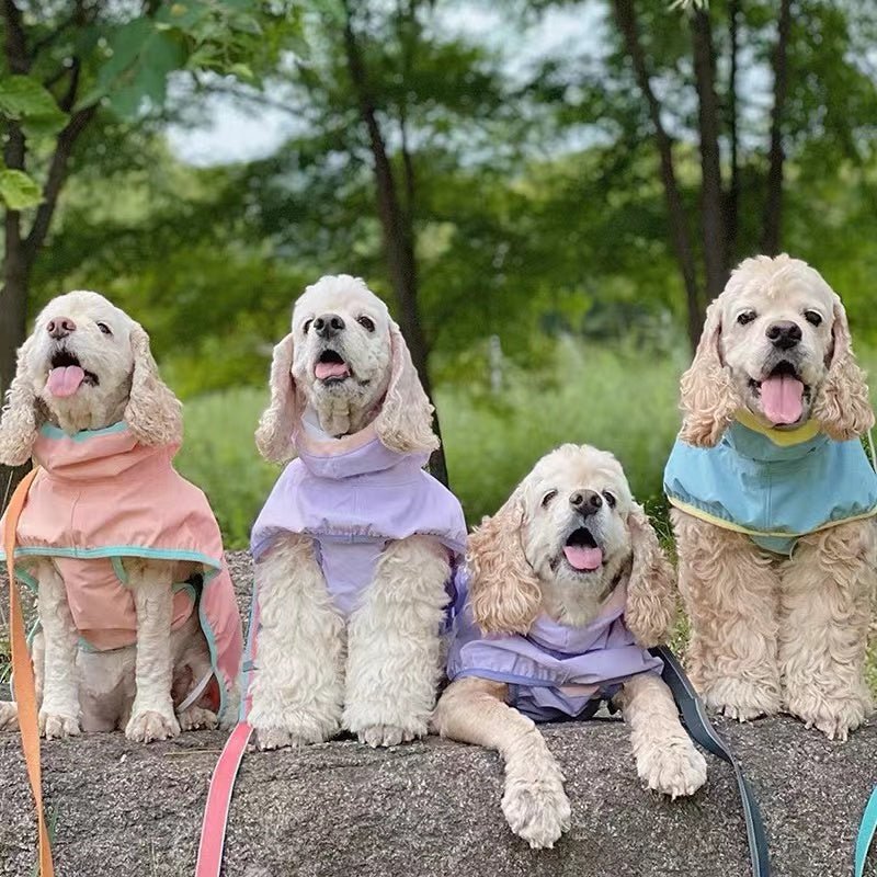 Waterproof Dog Raincoat Outdoor Jacket