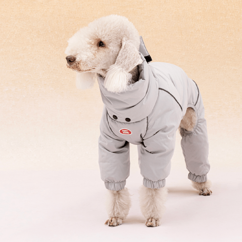 Warm Bedlington Terrier Down Dog Jacket