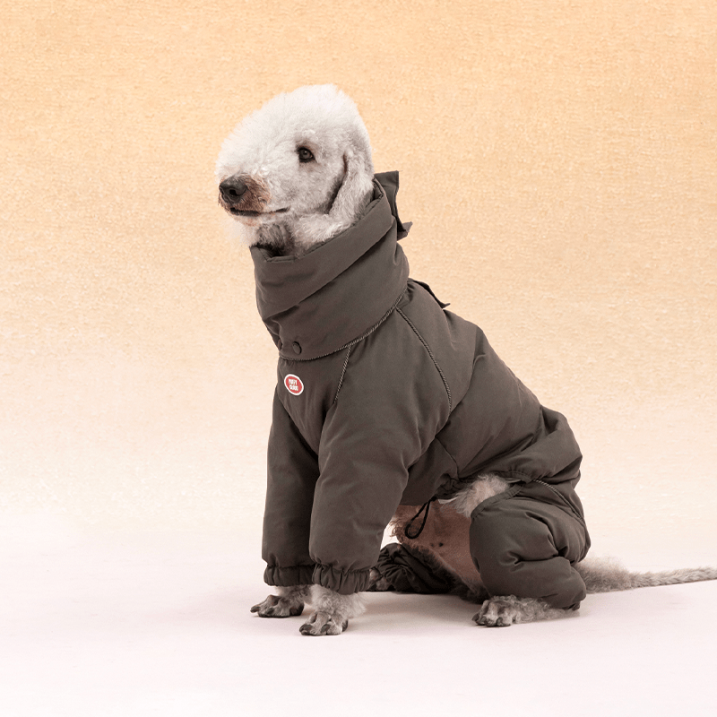Warm Down Padded Dog Coat