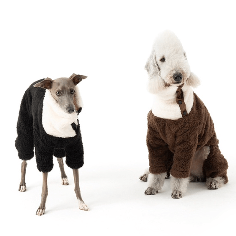 Winter Fleece Italian Greyhound Dog Jacket