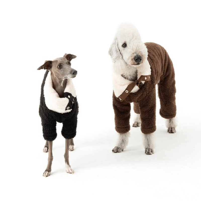 Winter Fleece Italian Greyhound Dog Jacket