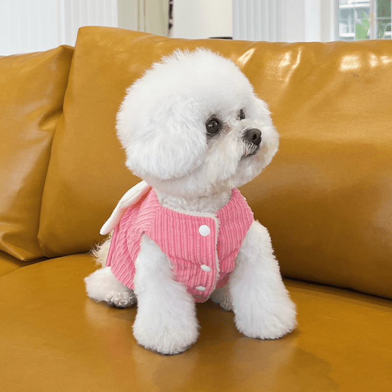 Elegant Floral Dog Formal Dress
