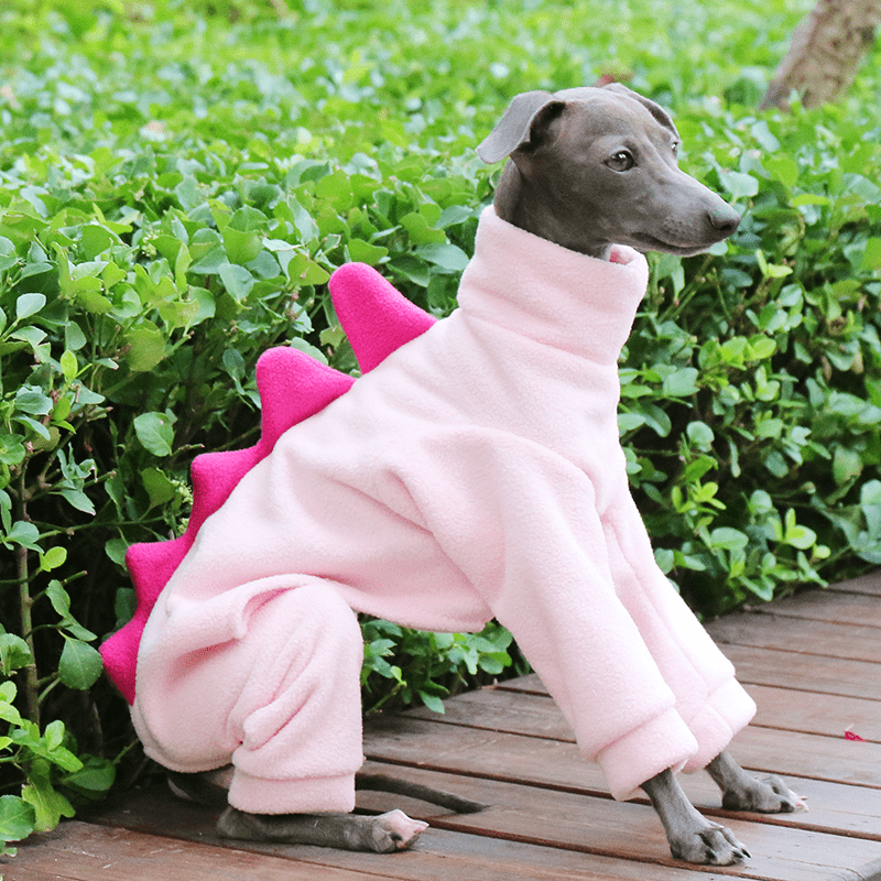 Winter Fleece Italian Greyhound Dog Onesies