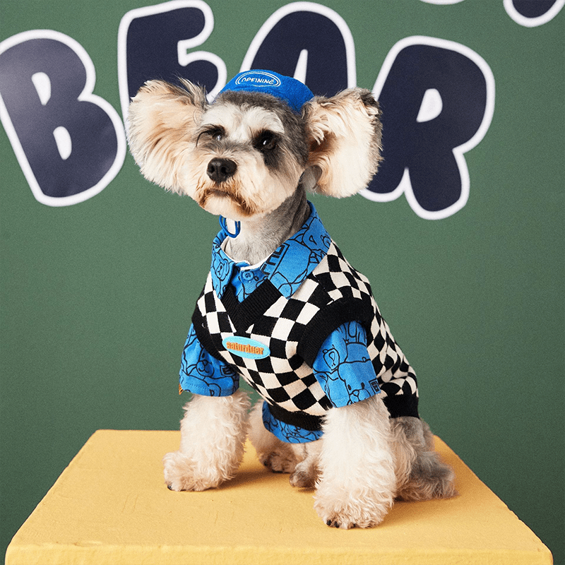Warm Adjustable Dog Fleece Beret