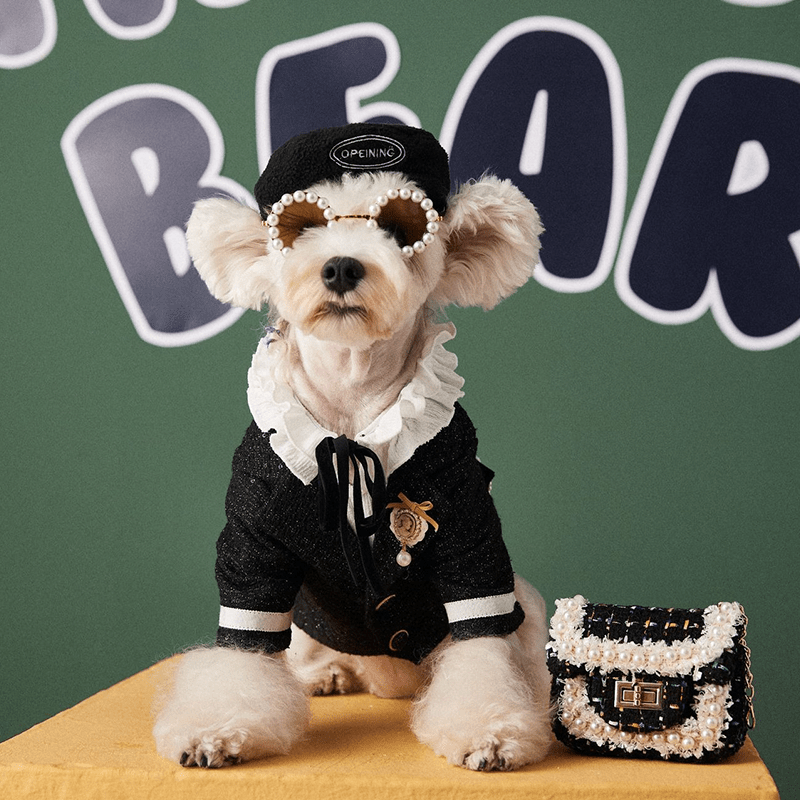 Warm Adjustable Dog Fleece Beret