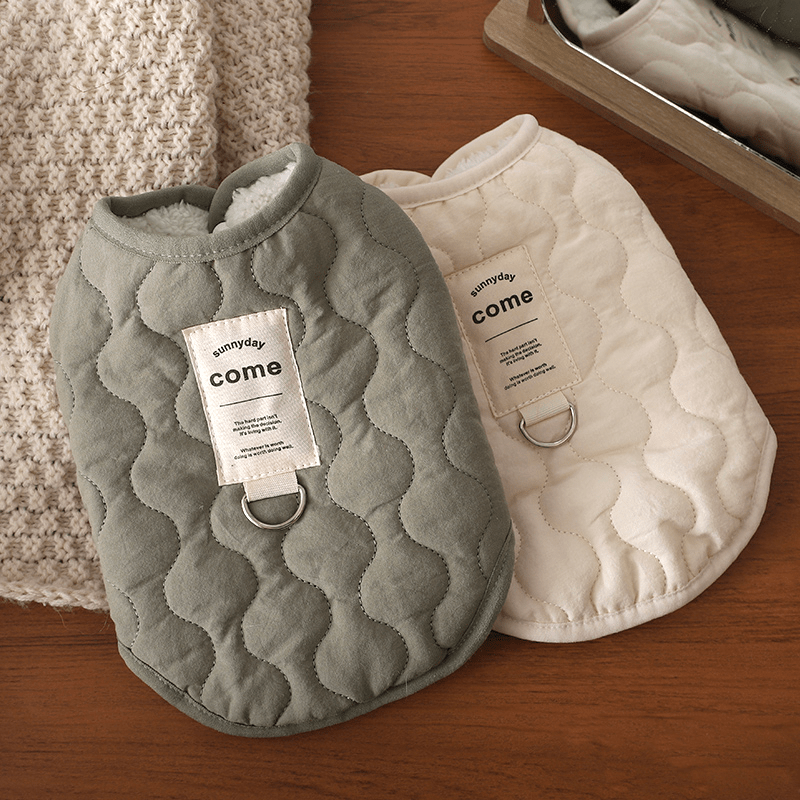 Winter Warm Dog Cotton Quilted Jacket