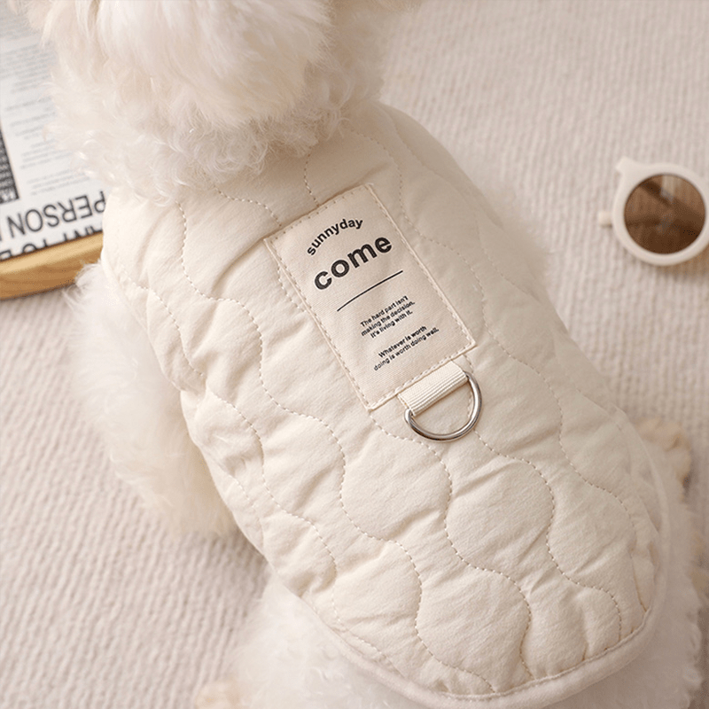 Winter Warm Dog Cotton Quilted Jacket
