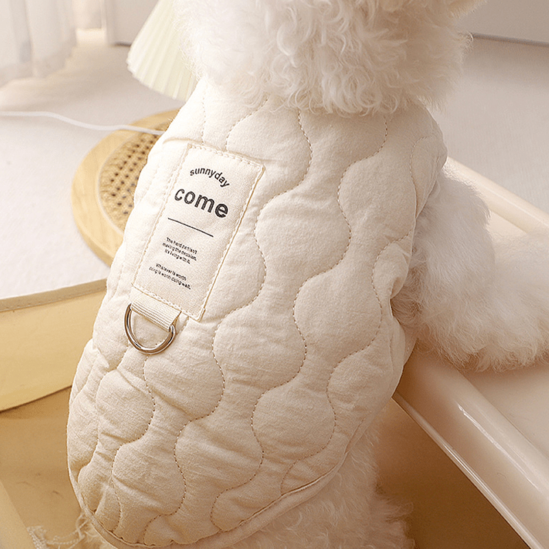 Winter Warm Dog Cotton Quilted Jacket