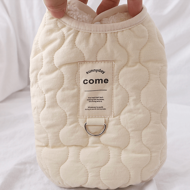 Winter Warm Dog Cotton Quilted Jacket