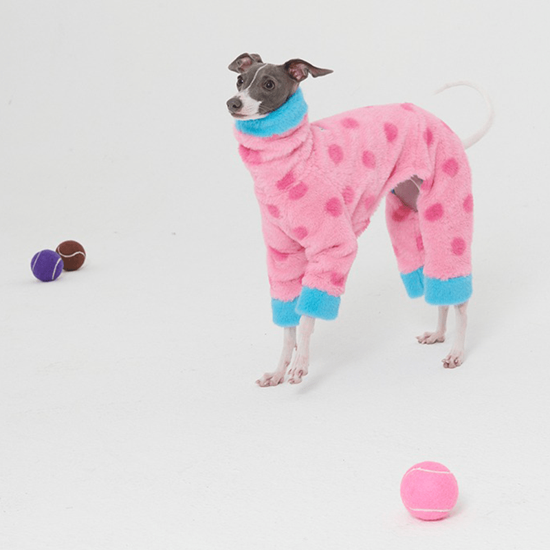 Soft Faux Fur Italian Greyhound Onesie