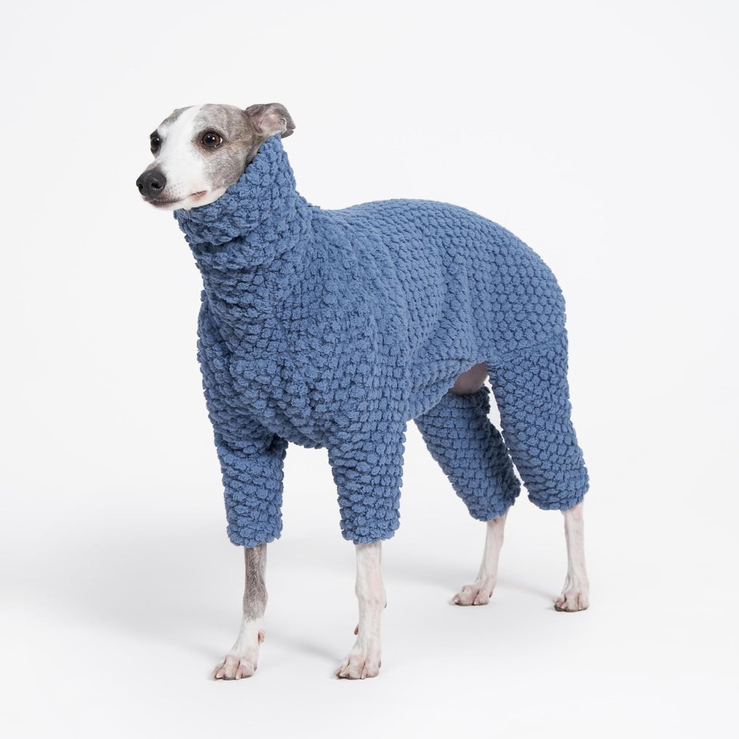 Warm Double Fleece Dog Pajamas Greyhound Whippet