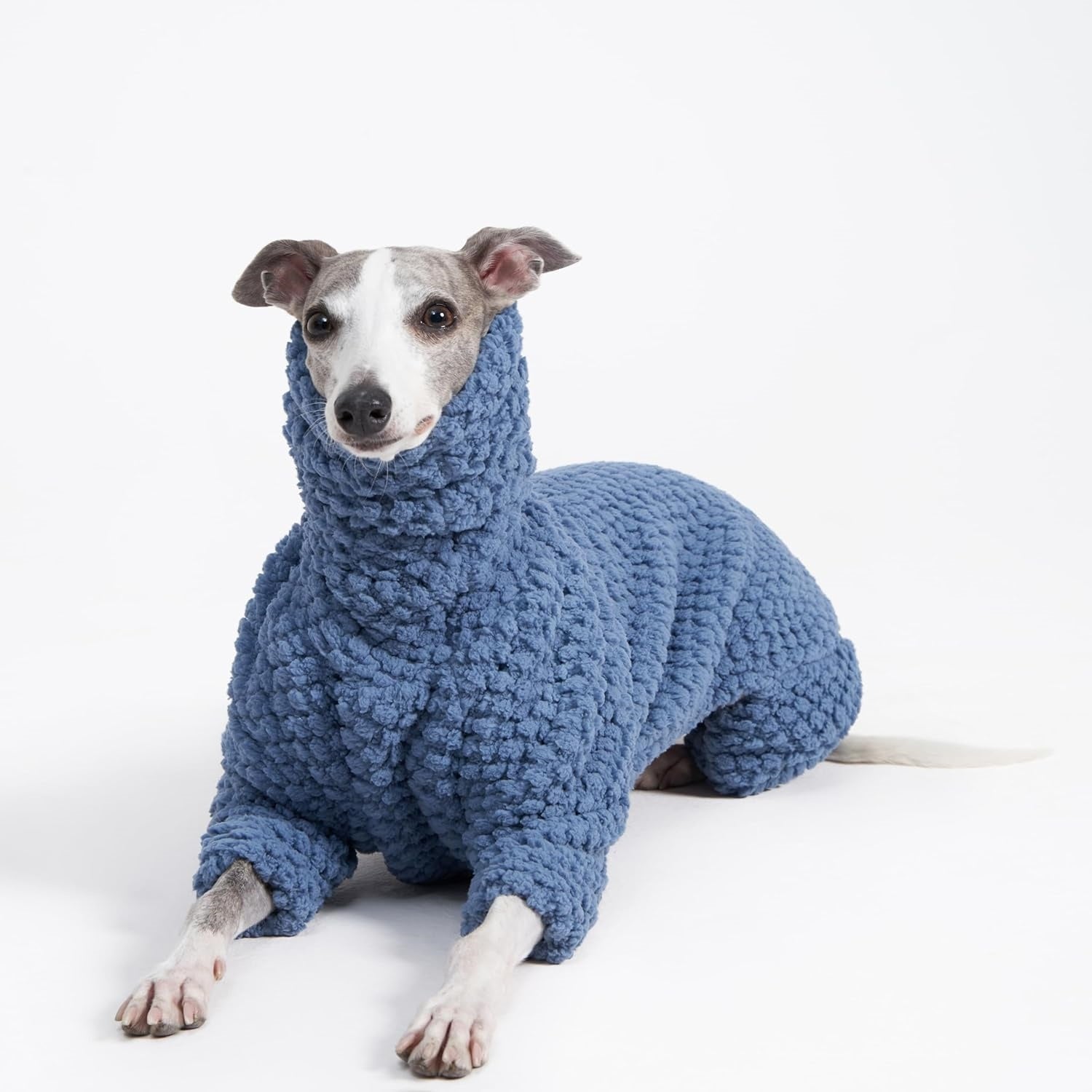 Warm Double Fleece Dog Pajamas Greyhound Whippet