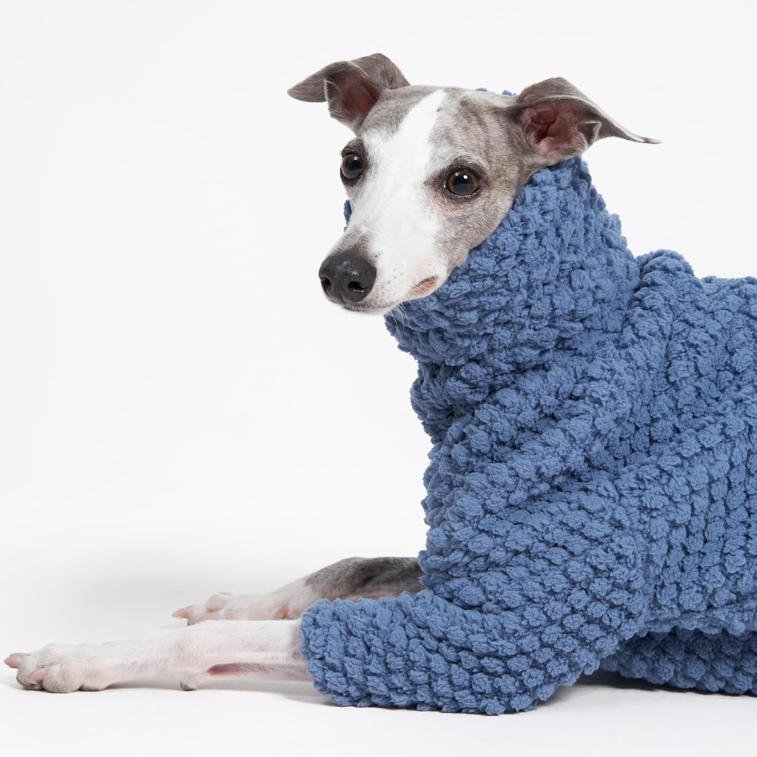 Warm Double Fleece Dog Pajamas Greyhound Whippet