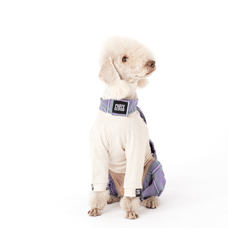 Warm Fleece Bedlington Dog Onesie
