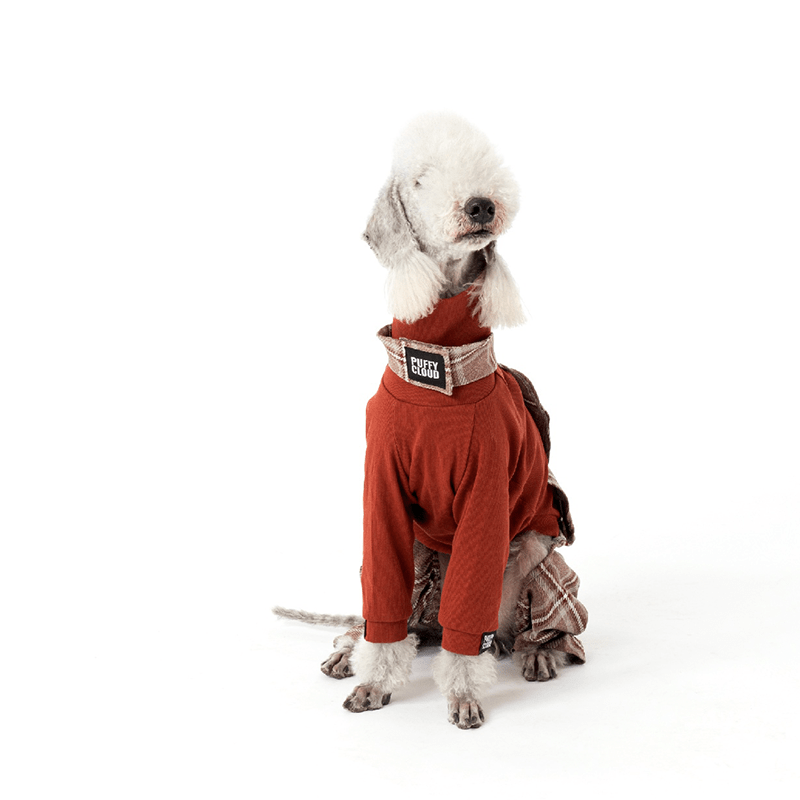 Warm Fleece Bedlington Dog Onesies