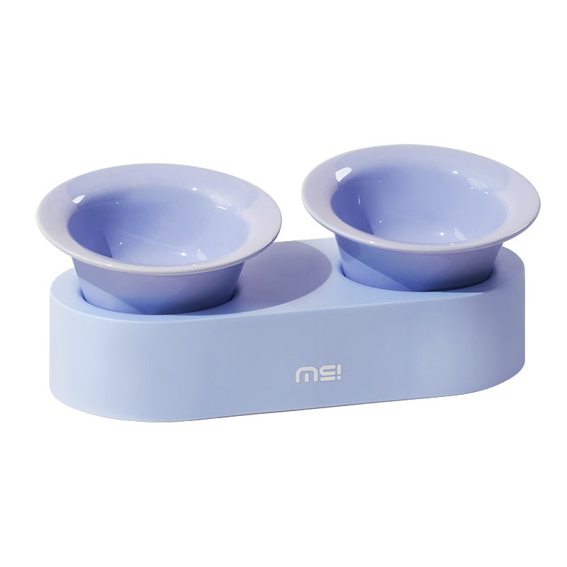 Elevated Double Ceramic Pet Bowl