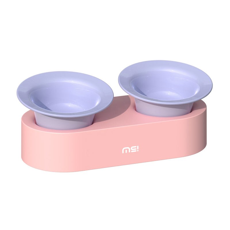 Elevated Double Ceramic Pet Bowl