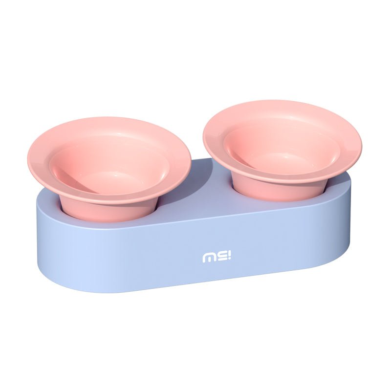 Elevated Double Ceramic Pet Bowl