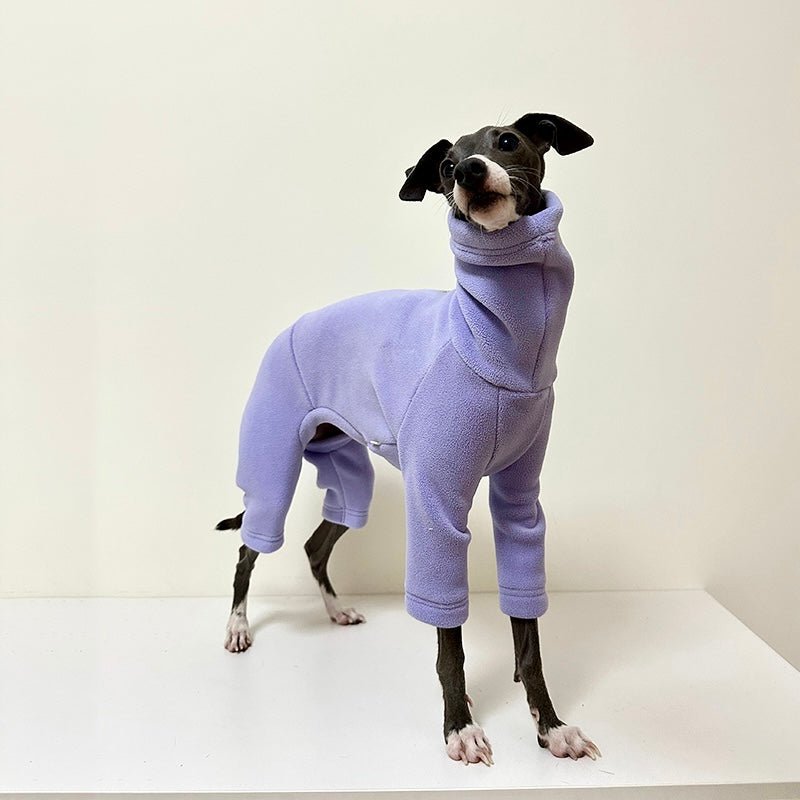 Double Layer Fleece Italian Dog Jumpsuit