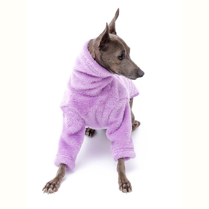 Warm Double Fleece Italian Greyhound Sweatshirt