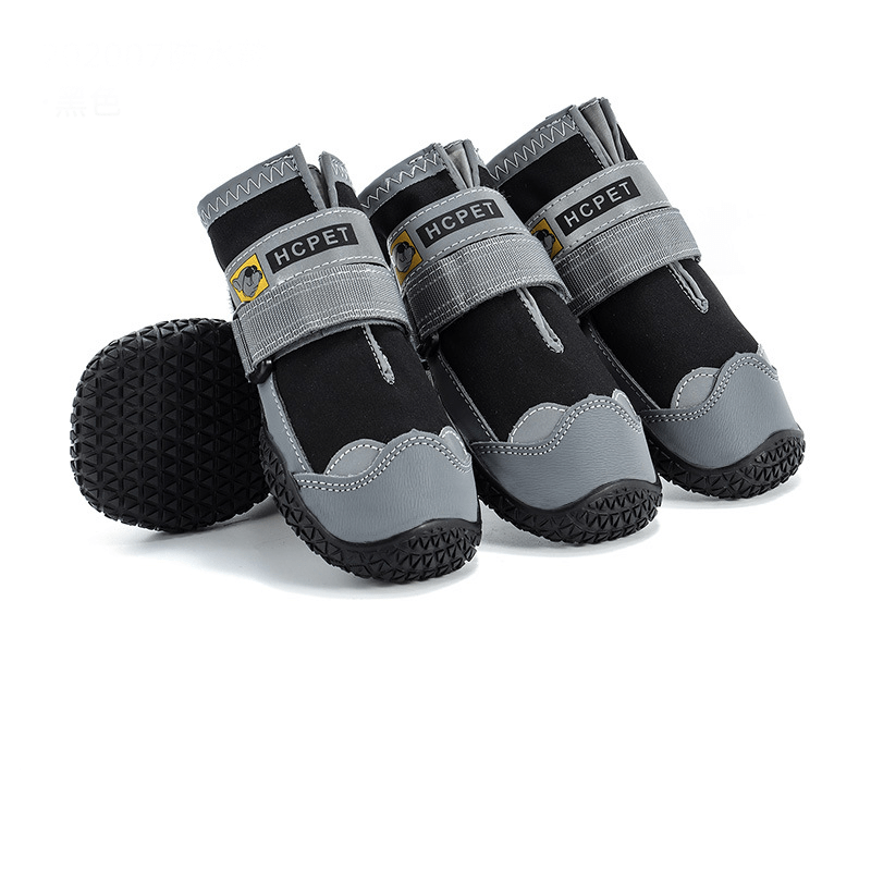 Durable Waterproof Dog Snow Boots