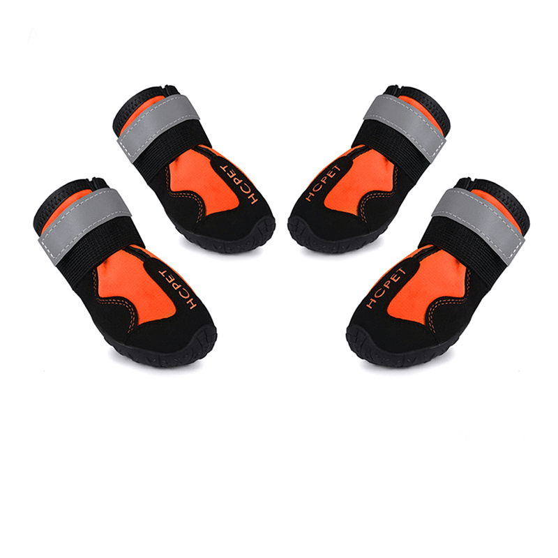 Durable Waterproof Dog Snow Boots