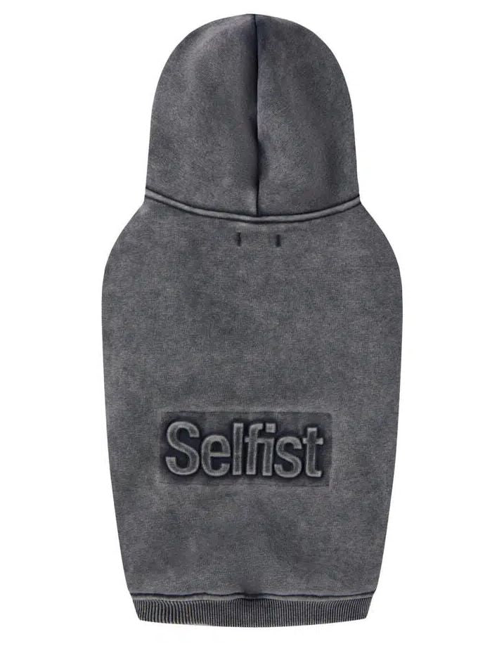 Vintage Dyed Fleece Dog Sweatshirt