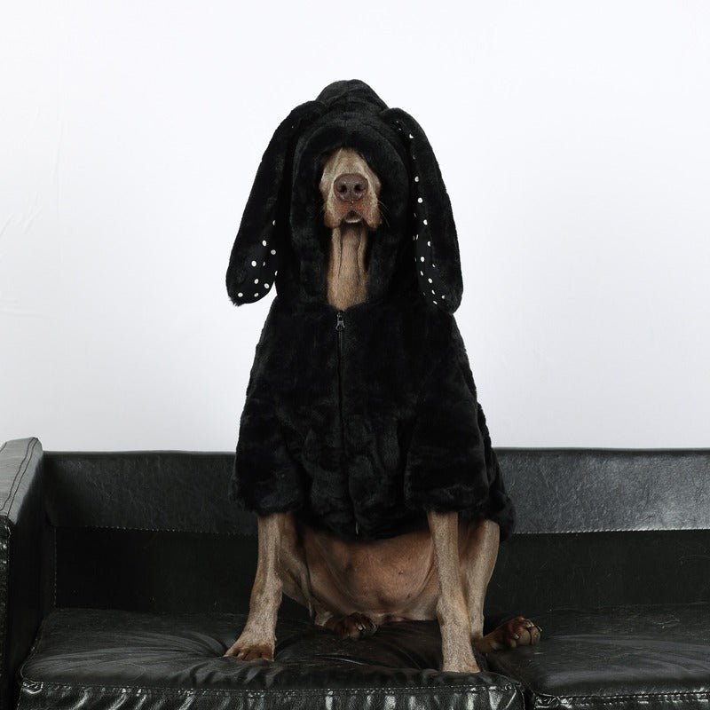 Warm Cozy Big Dog Hoodie Jacket