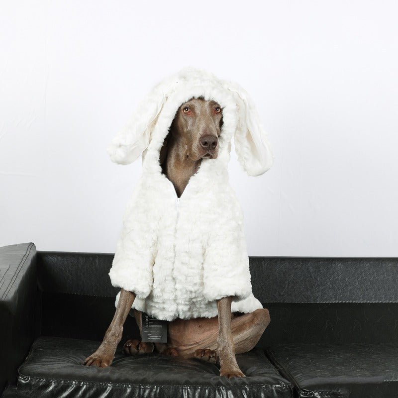 Warm Cozy Big Dog Hoodie Jacket