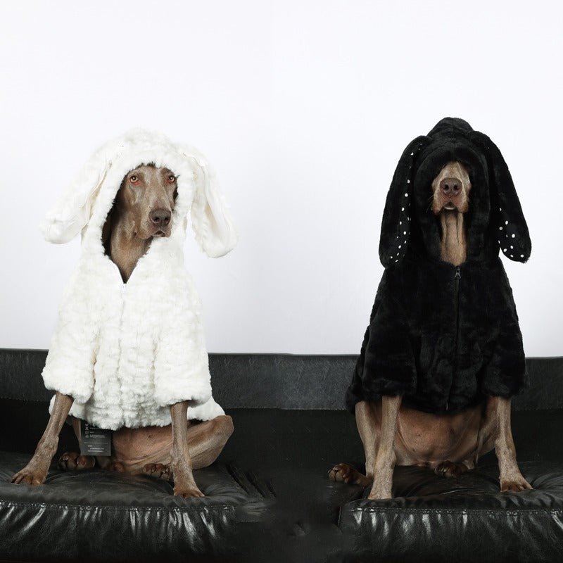 Warm Cozy Big Dog Hoodie Jacket