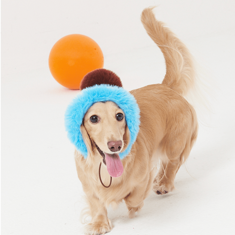 Warm Greyhound Faux Fur Hat