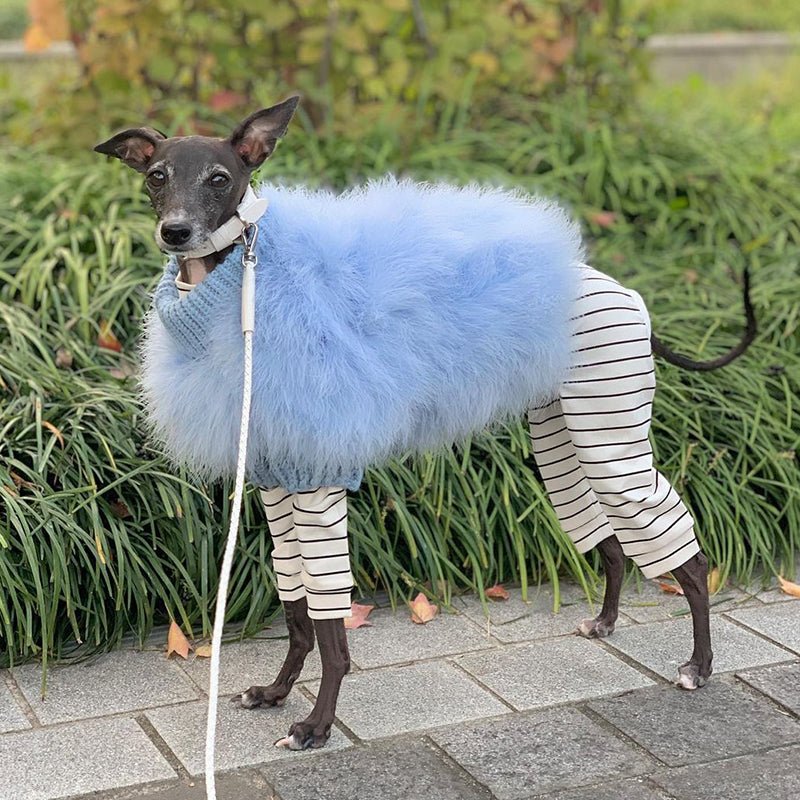 Plush Faux Fur Italian Greyhound Sweater